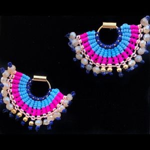 Hand Made Earrings. Colombian Style